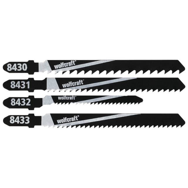 Wolfcraft 8430000 10 stiksavsklinger, sæt 10 stk