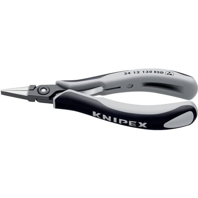 ESD Flat tång Rak 135 mm Knipex 34 12 130 ESD