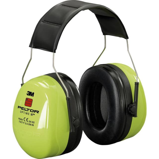 Hörselkåpor 35 dB 3M Peltor Optime III HVS H540AV 1 st