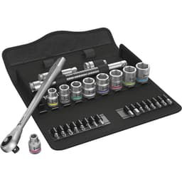 Wera Zyklop Metal 8100 SB 7 Topnøglesæt Metrisk 3/8 (10