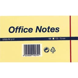 tesa Post-It 57655-00000 125 mm x 75 mm Gul 100 Blad