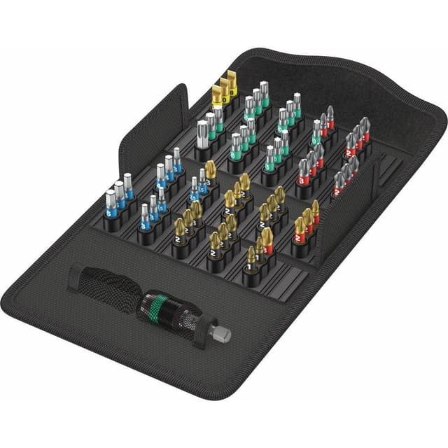 Wera Bit-Safe 61 BiTorsion 1 05057441001 Bitsæt 61 dele