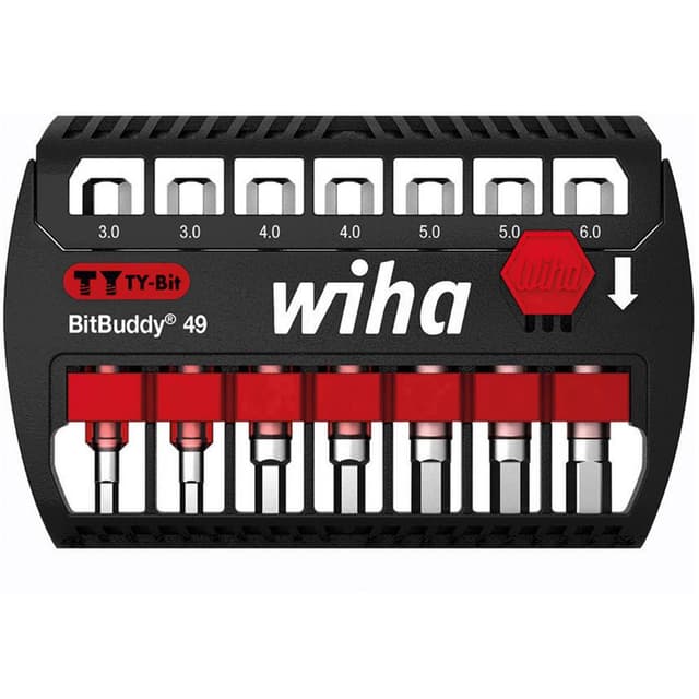 Wiha 42114 Bit-Set 7 delar Inner-sexkantig
