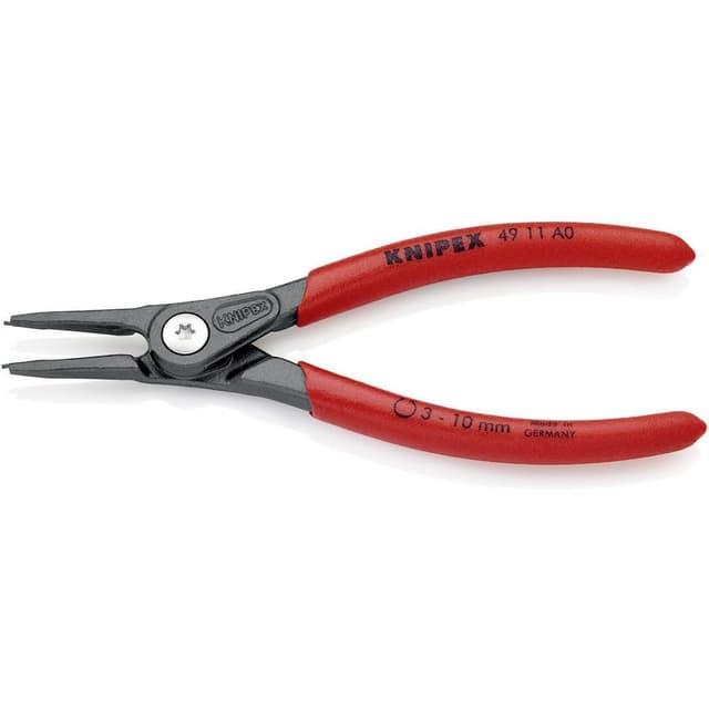 Knipex 49 11 A0 Seegeringtang Passer til Udvendige ringe 3-10 mm Spids form lige