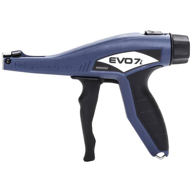 Manuell buntbandstång med plasthölje EVO7i Blå