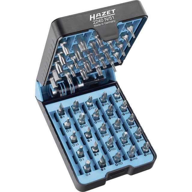 Hazet BitE-Box 2240N/51 Bit-Set 51 delar Spår