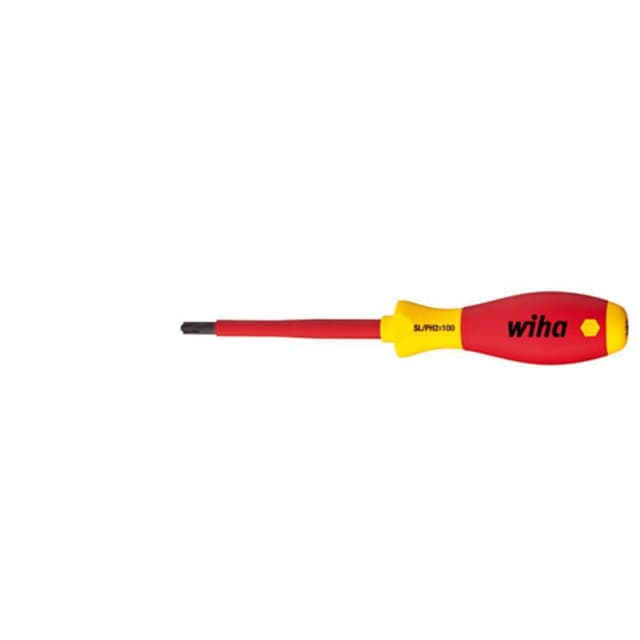 VDE Plus/minus-skruvmejsel Wiha SoftFinish electric