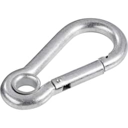 TOOLCRAFT 486772 Brandkarbinhake med kaus (L x B) 60 mm