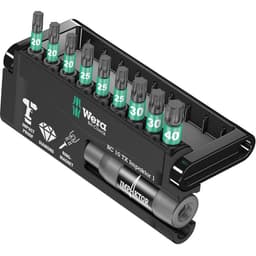 Wera 8767-9/IDC 05057688001 Bit-Set 10 delar Inner-TORX