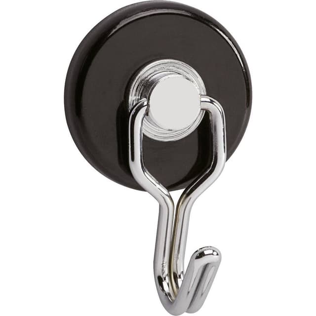 Maul Magnet (Ø x H) 35 mm x 53 mm rund , med krok