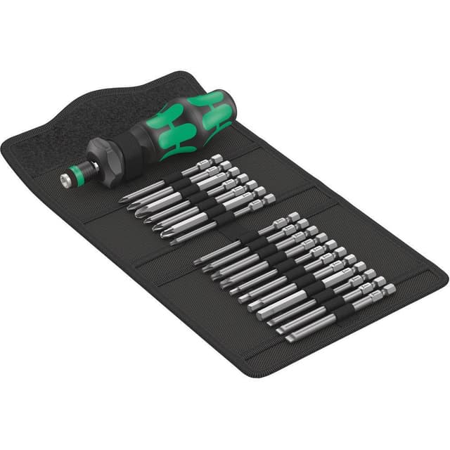 Wera Kompakt Turbo 1 05057482001 Bit-Set 18 delar 1/4
