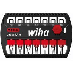 Wiha 42117 Bit-Set 7 delar Stjärnspår Phillips,