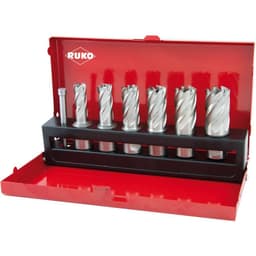 RUKO 108820 Kärnhålsborr 7 delar 12 mm, 14 mm, 16 mm,