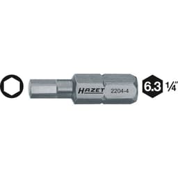 Hazet Sekskant-bit 2.5 mm Kvalitetsstål C 6.3 1 stk