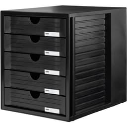 HAN SYSTEMBOX 1450-13 Skuffeboks Sort A4 , C4 Antal skuffer: 5