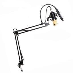 NÖRDIC BM800USB Mikrofon Kit (BM-800) Med Kondensator Mikrofon, Tabellstativ Pop Filter Shock Mount Audio Cable