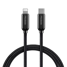 Mcdodo CA-6870 USB C–Apple Lightning (ei MFI) synkronointiin ja nopeaan lataukseen, 1,2 m