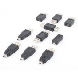 NÖRDIC USB 2.0 -sovitinsarja, 10 eri USB-sovitinta