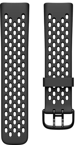 Puro FitBit Charge 5 sport plus klokkerem av silikon (sort)
