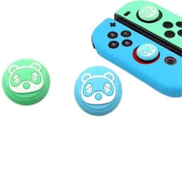 Nintendo Switch Joy-Con silikonikuorisetti sininen / vihreä