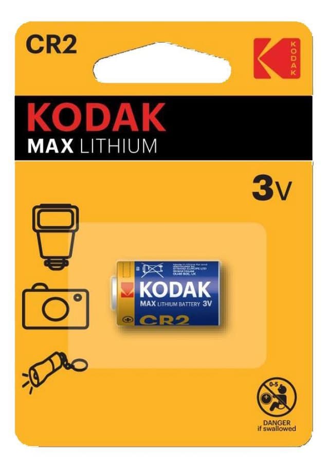 Kodak Max lithium CR2 battery (1 pack)