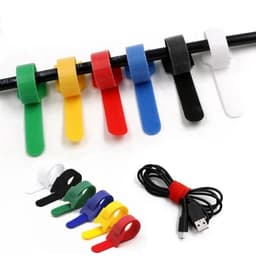 Återanvändbara buntband med kardborre 12-pack