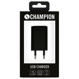 USB Laddare 230V 1A Svart