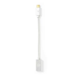 USB 3.0 -Synkronointi-, Lataus- ja AV-Tukikaapeli | Kullattu, 0,15 m | USB-Câ„¢-Ur