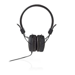 Hörlurar med sladd | On-ear | Vikbar | 1.2 m rund Kabel | Svart