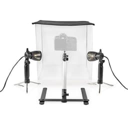 LED Fotostudiesæt | 40 x 40 cm | 6500 K | Sammenklappeligt