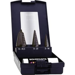 Stegborr-set 3 delar 3 - 14 mm, 4 - 20 mm, 16 - 30.5 mm