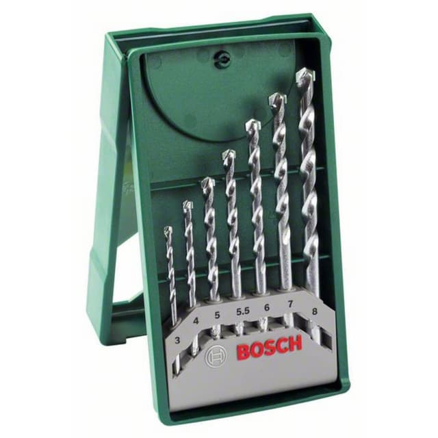 Bosch Accessories Promoline 2607019581 Sten-spiralbor-sæt 7 dele 3 mm, 4 mm, 5 mm, 5.5 mm