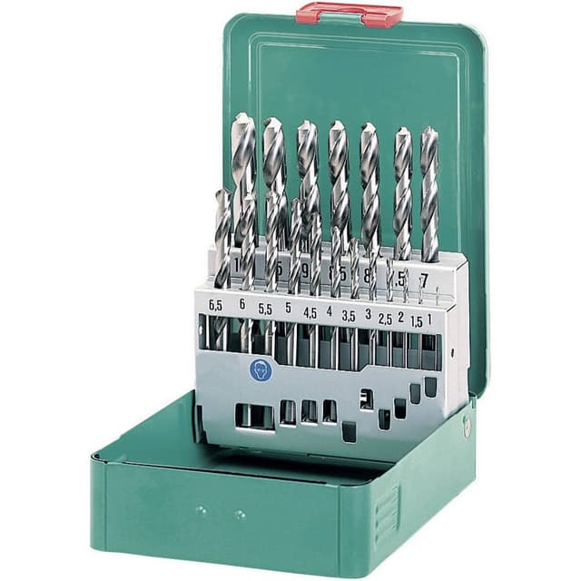Heller 21962 4 HSS Metall-spiralborrset 19 delar Cobalt
