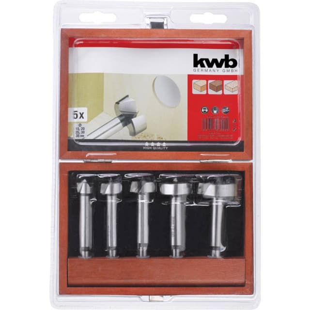 kwb 706000 Forstnerborr set 1 st