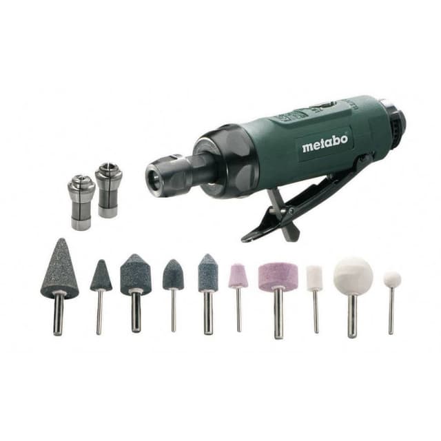 Pneumatisk rak slipmaskin 1/4 6.2 bar Metabo DG 25 Set