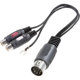 SpeaKa Professional RCA / DIN-anslutning Audio