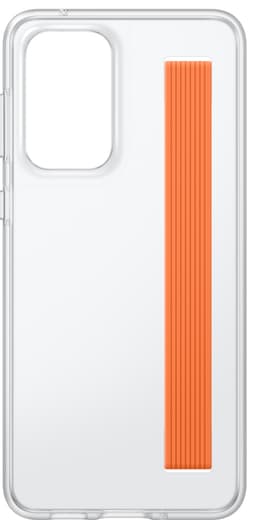 Samsung Galaxy A33 cover med tynd rem (gennemsigtigt)