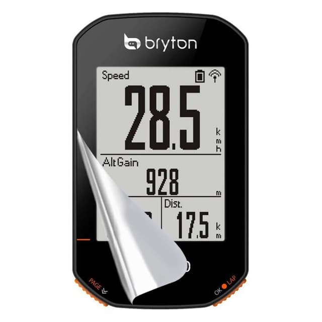 2-pack Skärmskydd PET film Bryton Rider 420 E