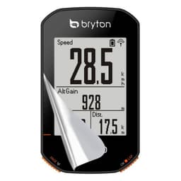 2-Pak Skærmbeskytter PET film Bryton Rider 320 E