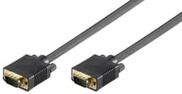 Full HD SVGA-monitorkabel, Guldpläterad