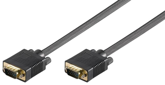 Full HD SVGA skærmkabel, forgyldt