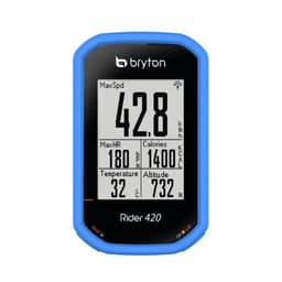 Silikon skal Bryton Rider 420 E - Blå