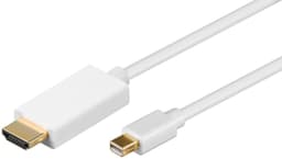 Goobay Mini DisplayPort™/HDMI™-adapterkabel, forgyldt