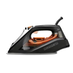 BLACK+DECKER Strykejern Auto Shut-Off Svart