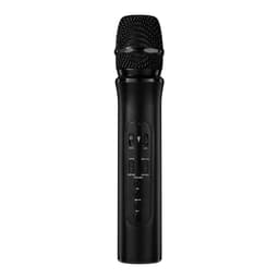 INF Multifunksjonell trådløs karaokemikrofon K6L Svart
