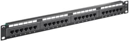 Goobay CAT 5e 19 tommer (48,3 cm) patchpanel, 24 porter