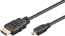 Höghastighets HDMI™-kabel med Ethernet (Micro, 4K   60 Hz)