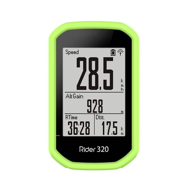 Silikon deksel Bryton Rider 320 T - Lime