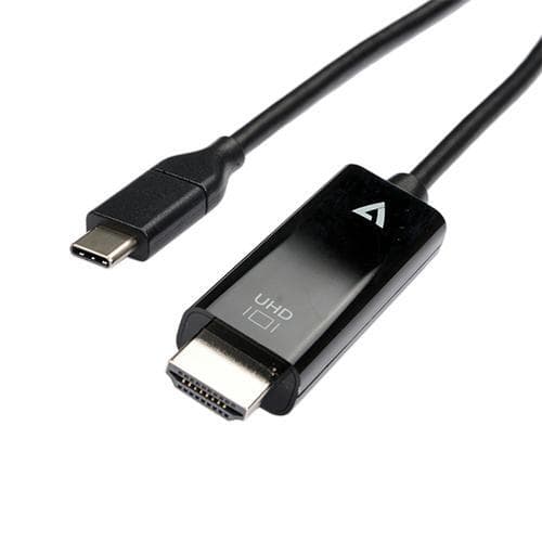 V7 V7UCHDMI-2M, 2 m, USB Type-C, HDMI, Hanstik, Hanstik, Lige