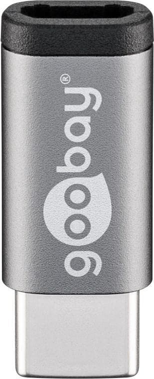 Adapter USB-C™ till USB 2.0 Micro-B, grå